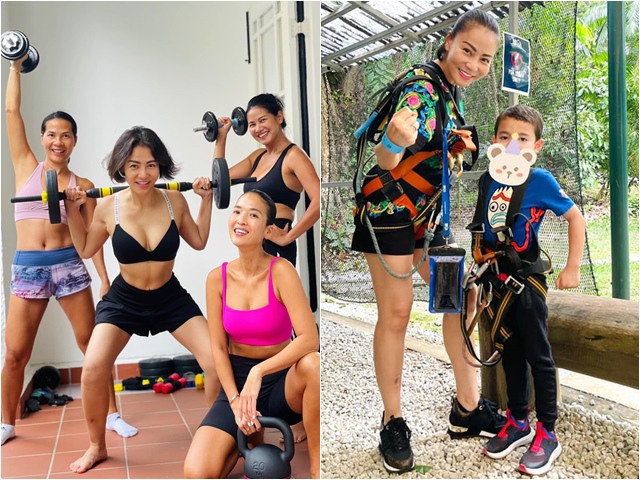 Sao Việt 24h: Cuộc sống của Thu Minh và chồng con khi bị mắc kẹt ở Singapore nhiều tháng