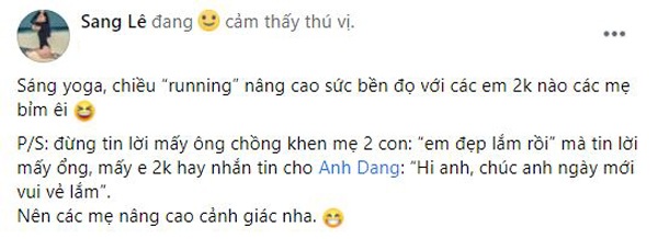 Chồng doanh nhân được gái 2K nhắn tin, người đẹp HH Hoàn vũ khoe ngay dáng mẹ bỉm amp;#34;dằn mặtamp;#34; - 3