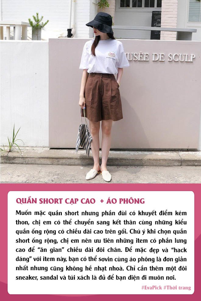 Eva Pick: 9 cách diện quần short amp;#34;kéo chânamp;#34;, mặc đi làm hay đi chơi vừa đẹp vừa mát - 4