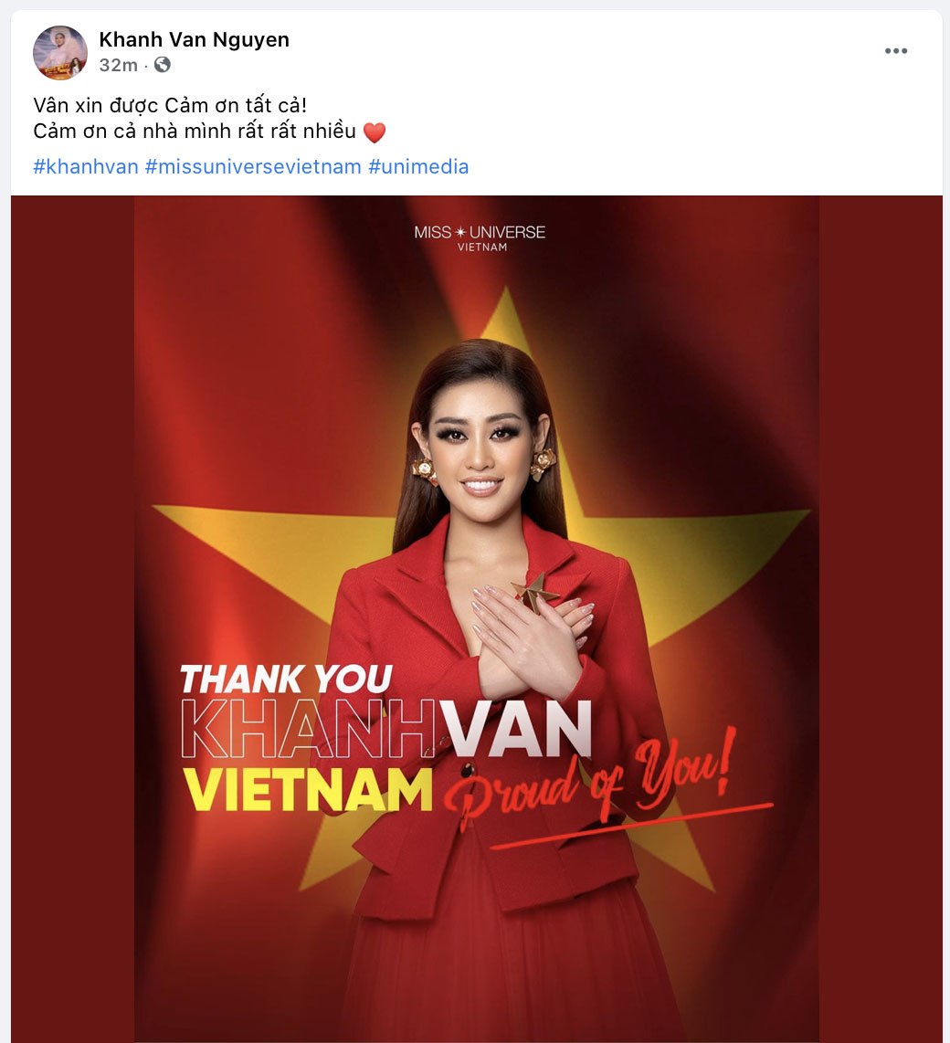 Sao Việt người bức xúc, người động viên khi Khánh Vân trượt Top 10 Miss Universe 2020 - 4