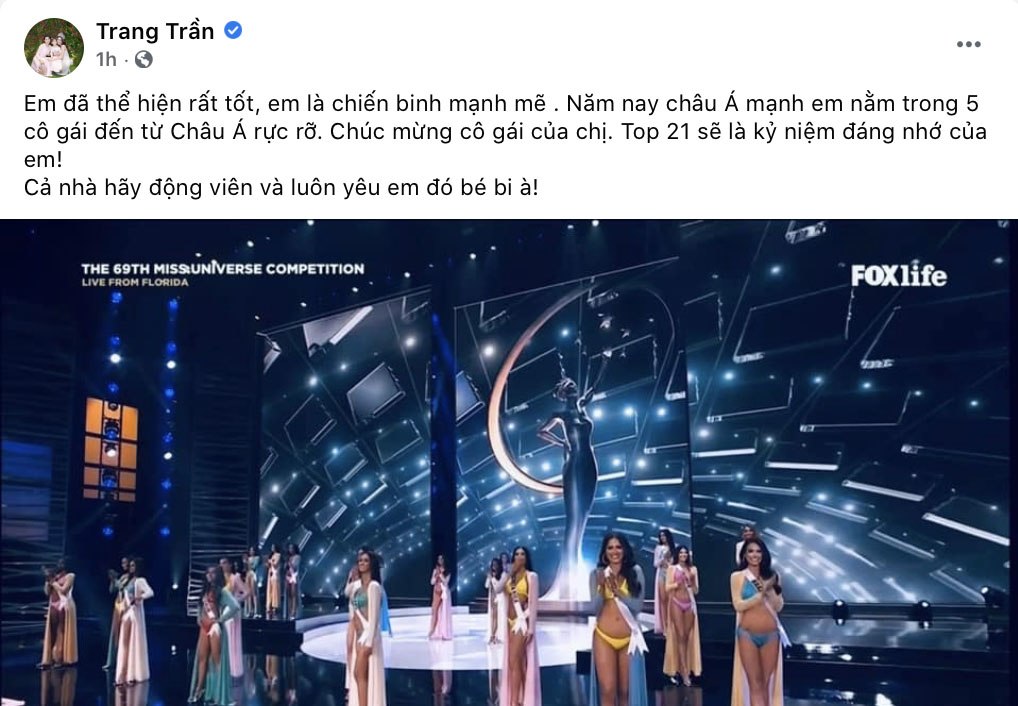 Sao Việt người bức xúc, người động viên khi Khánh Vân trượt Top 10 Miss Universe 2020 - 10