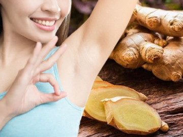 Top 5 cách trị hôi nách bằng gừng đơn giản, hiệu quả nhanh chóng mà chẳng tốn mấy đồng