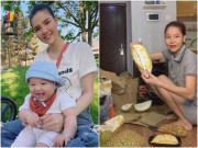 Làm mẹ - Chân dài chung váy với Ngọc Trinh bán sầu riêng nuôi hai con, mục tiêu có 5 bất động sản