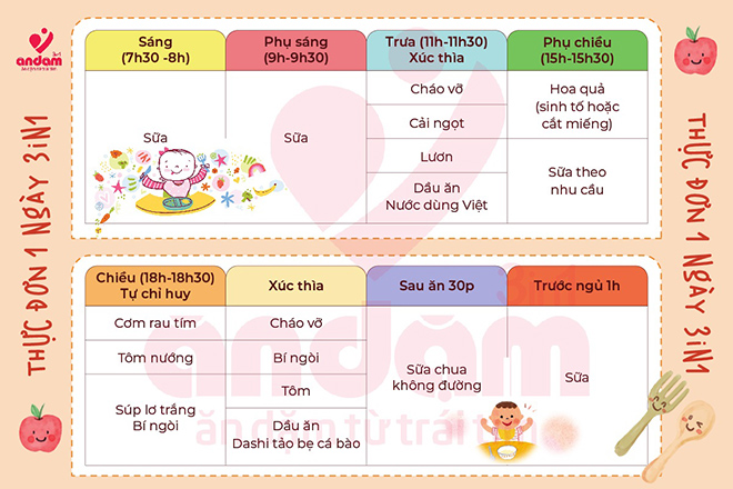 Ăn Dặm 3in1 – Phương pháp ăn dặm kết hợp toàn diện cho trẻ nhỏ - 4