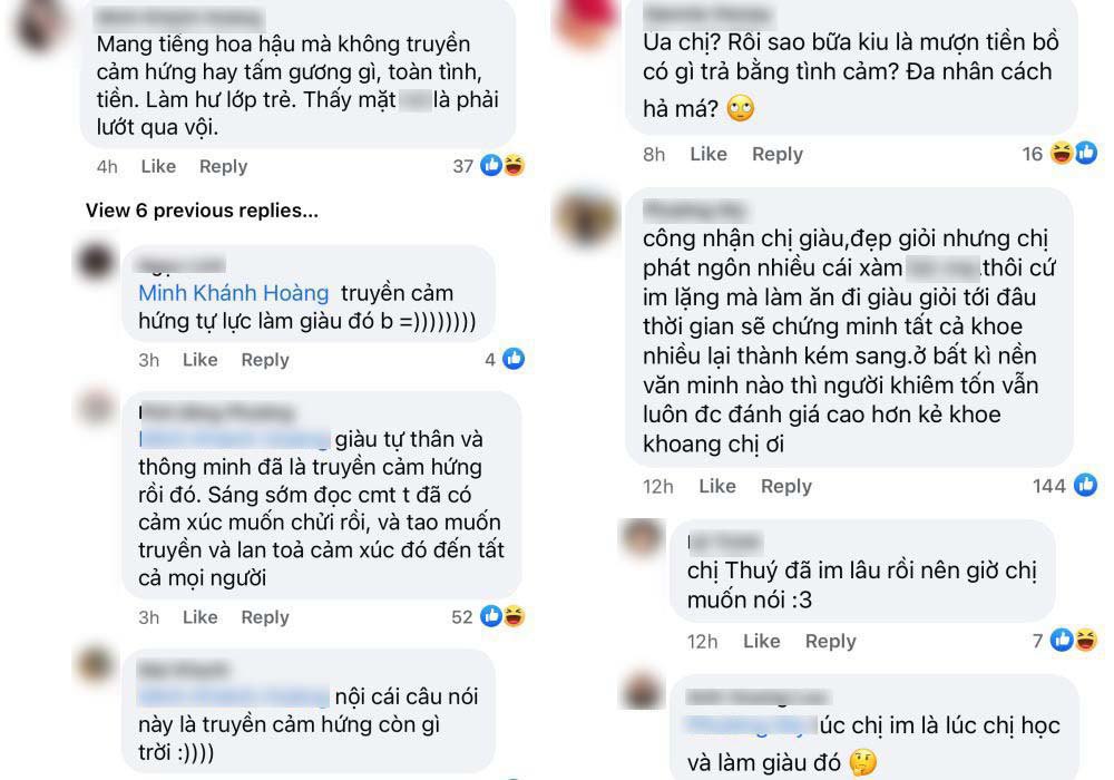 Loạt phát ngôn tình - tiền của Mai Phương Thuý bị dân mạng chê Hoa hậu amp;#34;làm hư lớp trẻamp;#34; - 3