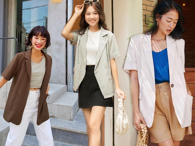 Kiểu áo blazer mát mẻ được hội sành mặc diện ầm ầm, phối đồ kiểu gì cũng chuẩn thanh lịch