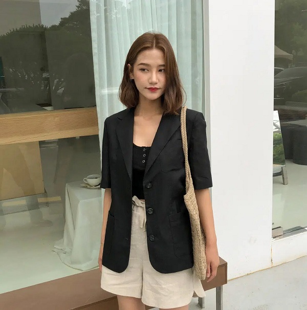 Kiểu áo blazer mát mẻ được hội sành mặc diện ầm ầm, phối đồ kiểu gì cũng chuẩn thanh lịch - 4