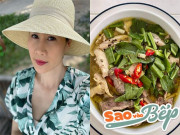 Thân Thúy Hà nấu phở gà khiến dân mạng đòi ăn ké