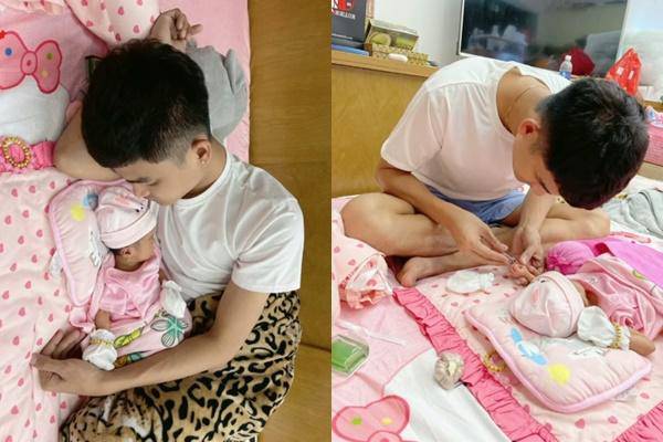 Sinh 2 con gái, vợ Lê Dương Bảo Lâm chạnh lòng vì bị ra rìa, nhiều mẹ bỉm đồng cảm - 16