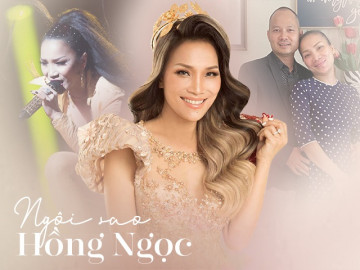 Hồng Ngọc và tình yêu đẹp sau ánh đèn sân khấu