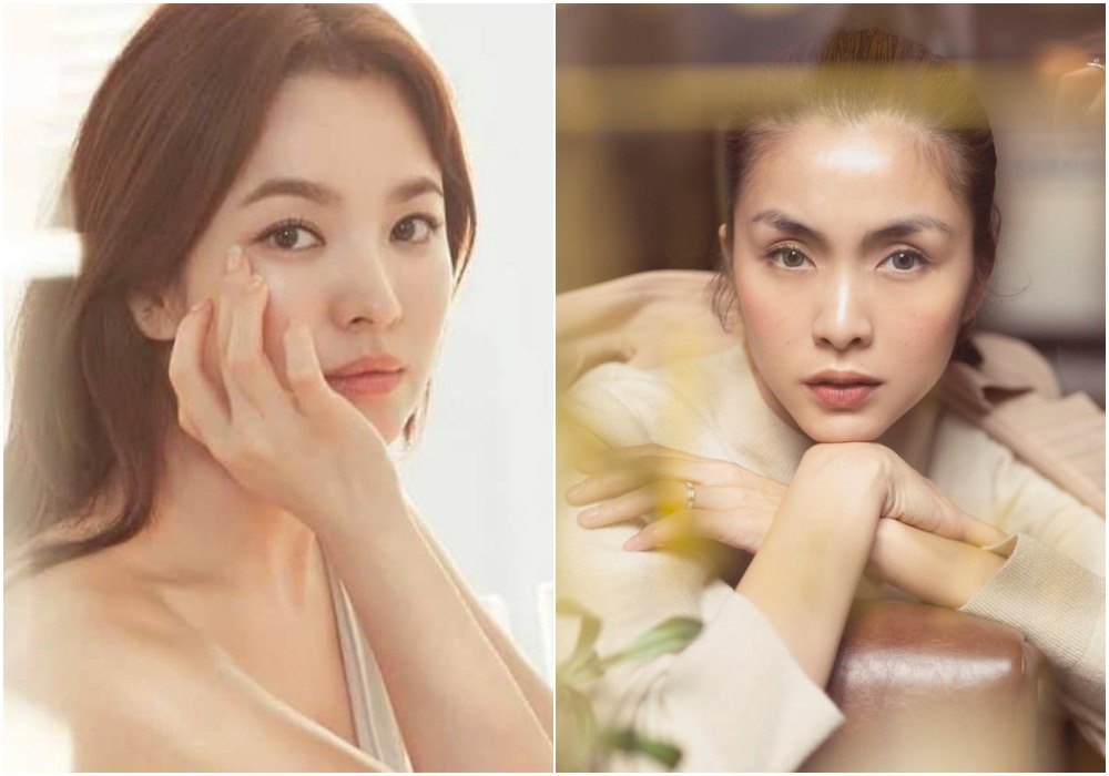 Đều là ngọc nữ có nhan sắc khuynh thành, Song Hye Kyo-Hà Tăng còn có chung amp;#34;bí thuậtamp;#34; trụ nhan - 4