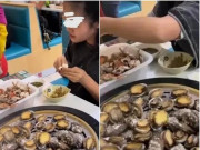 Tiêu dùng - Đi ăn buffet, cô gái nghiện bào ngư lấy 100 con, chủ nhà hàng có hành động gây tranh cãi