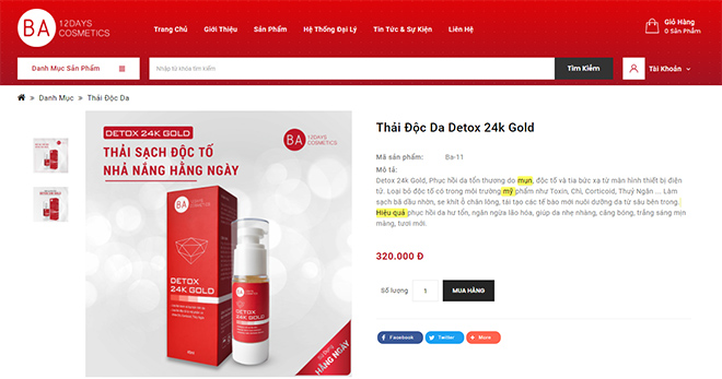 Mua thải độc da Detox Gold 24k chính hãng ở đâu? - 4