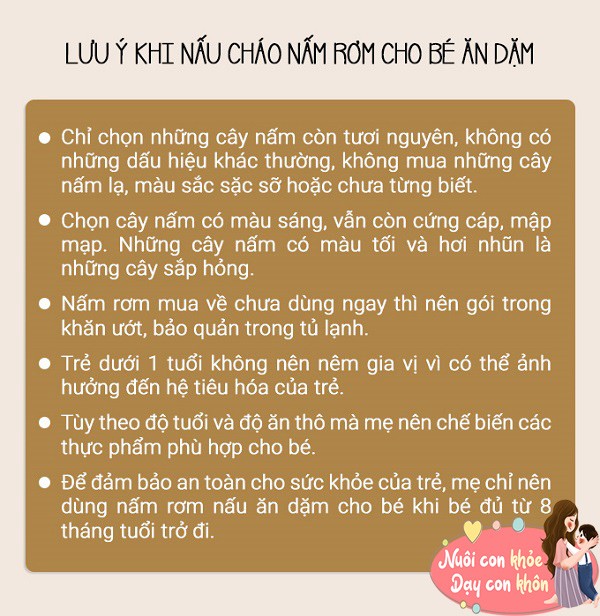 2 cách nấu cháo nấm rơm cho bé ăn dặm đơn giản, cực thơm ngon - 12