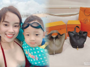 Thời trang - Một mình nuôi con, Ly Kute dư sức sắm hàng hiệu sành điệu: “Chốt đơn” đôi túi Hermes nghìn đô