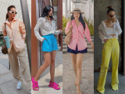 Thời trang - Có chiếc áo sơ mi "cổ lỗ sĩ" mà loạt chị đẹp U40 mix đủ kiểu ngắm không chán