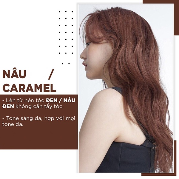 Màu tóc nâu sữa đẹp siêu nịnh da và sang trọng sành điệu nhất hiện nay - 8