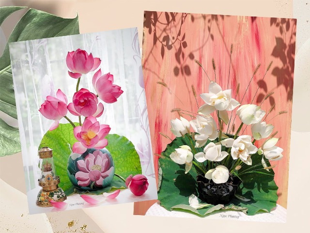 Say mê sen Đế Vương, mẹ Hà Nội chịu chơi, đưa hoa bằng máy bay từ Huế ra thủ đô