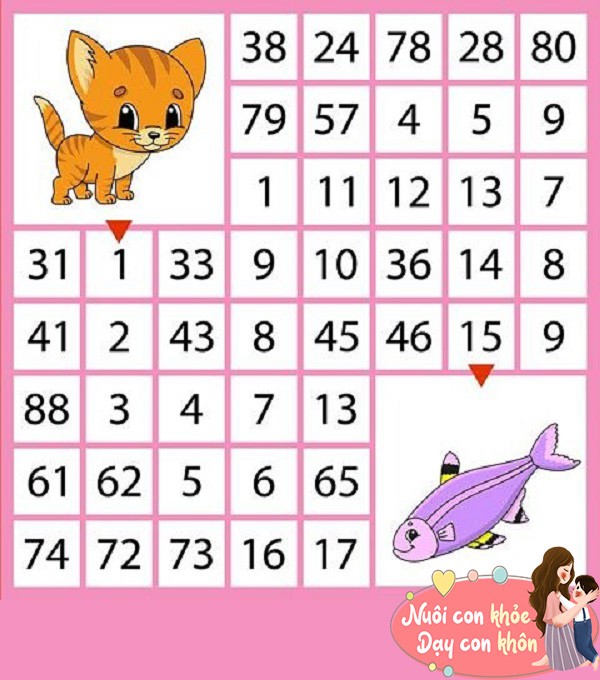 Top 11 bài “Mê cung toán học” chơi dễ dàng, giúp bé 3-6 tuổi học toán ở nhà - 6