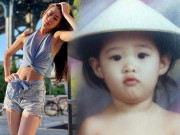 Làm đẹp - Khánh Vân khoe ảnh "khi xưa ta bé", xinh đẹp từ trong trứng nước là có thật