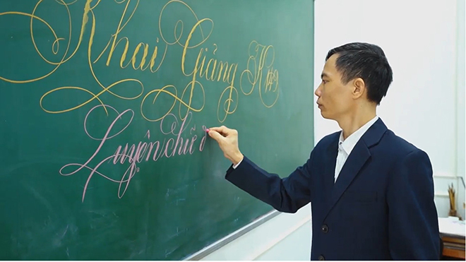 Trung tâm Thầy Ánh luyện chữ đẹp - Lan tỏa đam mê luyện chữ - 2