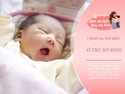 Làm mẹ - 3 phản xạ của trẻ sơ sinh sẽ phải mất khi lớn, nếu cứ tiếp diễn, mẹ nên cẩn thận