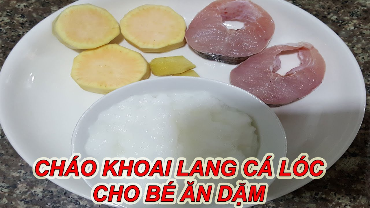 Cách cháo cá lóc khoai lang ngon ngọt, bé ăn hoài không chán - 3