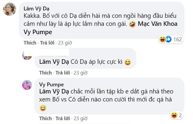 Bố danh hài nhưng mặt con amp;#34;tưởng đi đánh ghenamp;#34;, Mạc Văn Khoa vất vả dạy ái nữ tập cười - 4