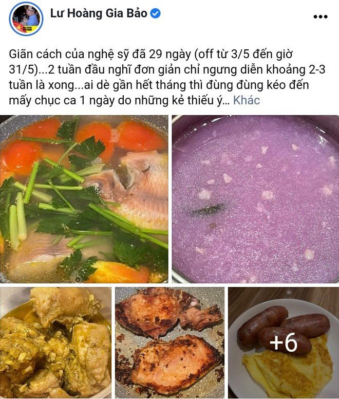 Sài Gòn giãn cách: Lê Phương, Bảo Thy được chồng phục vụ, Lan Khuê nấu 3 bữa tắm 4 lần - 11