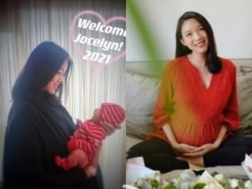 HH Trung Quốc đẹp nhất TG khoe con gái thứ 2 mới sinh, nhìn mẹ bỉm sữa mới sốc