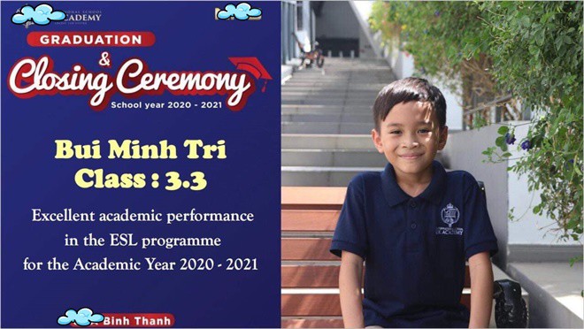 Thanh Thảo khoe Jacky Minh Trí 10 tuổi tốt nghiệp lớp 3 xuất sắc ở Việt Nam - 4