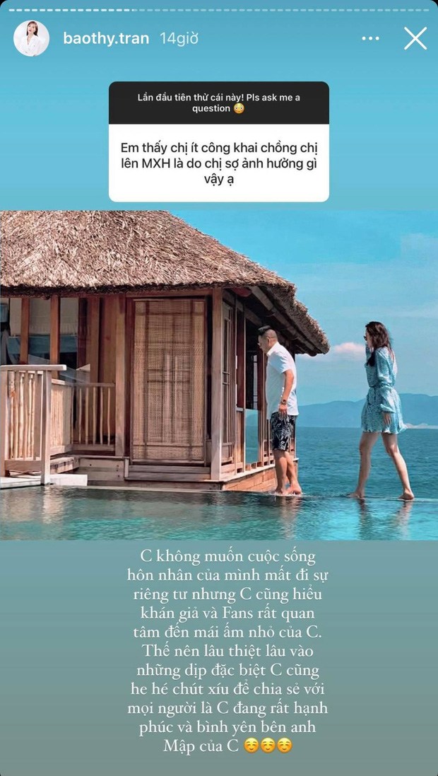 Bảo Thy khoe chồng làm điều lãng mạn nhưng fan lại amp;#34;soiamp;#34; vòng 2 khác lạ của cô - 9