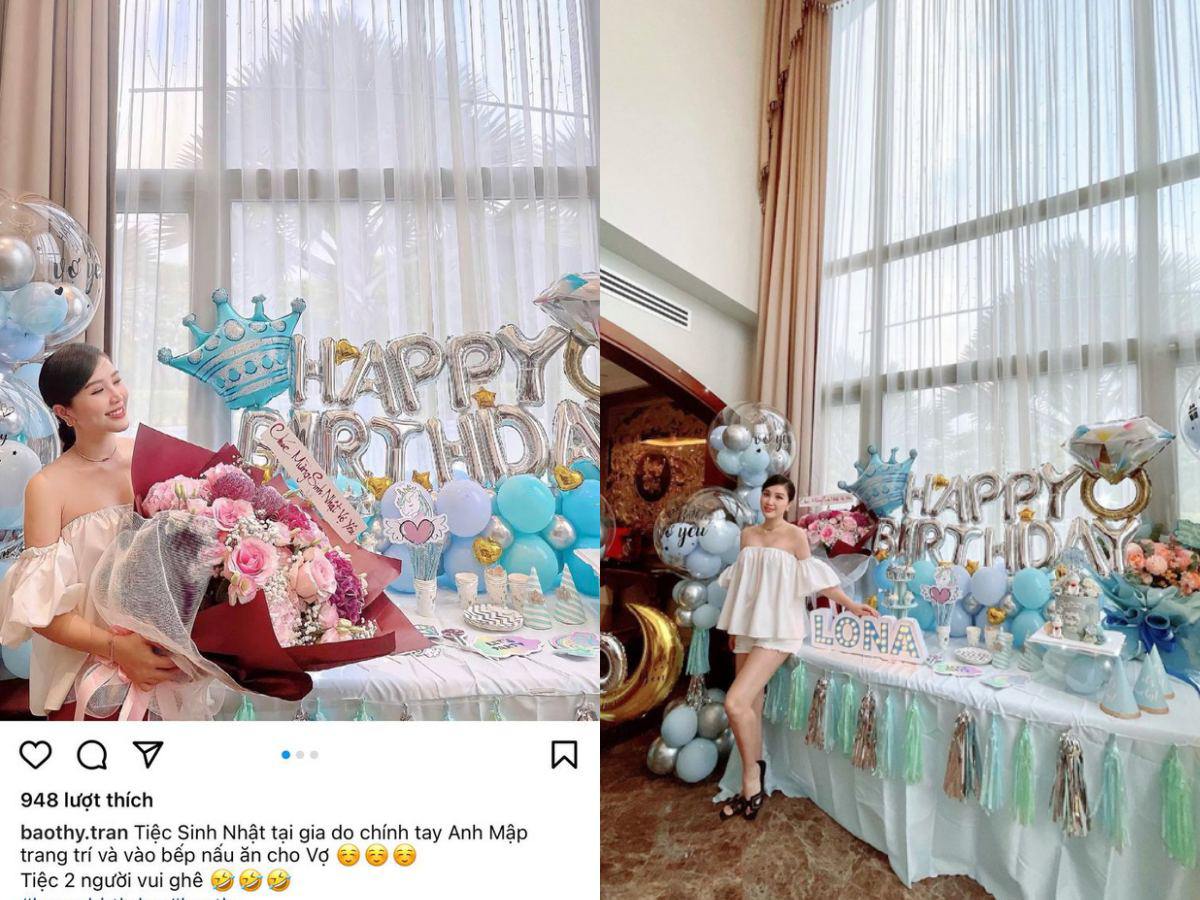 Bảo Thy khoe chồng làm điều lãng mạn nhưng fan lại amp;#34;soiamp;#34; vòng 2 khác lạ của cô - 2