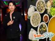 Sao phòng vé khoe bún ốc nguội tự làm, Cát Phượng vội vàng khen lấy khen để