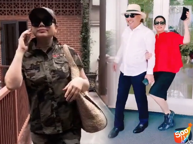 Bà ngoại cạo trọc đầu của Shark Tank ngoài đời thật ngầu, còn khoe có chồng đẹp trai