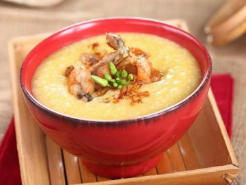 Cách nấu cháo ếch đậu xanh thanh mát cho bé ăn dặm giàu dinh dưỡng