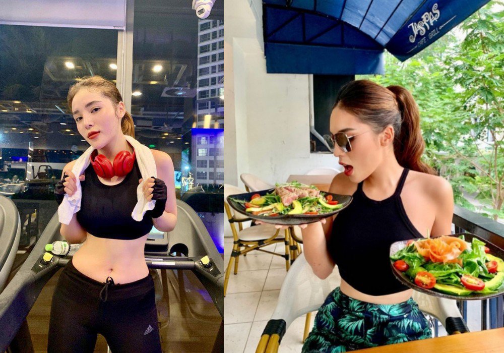 Kỳ Duyên mặc áo gió chạy thể dục, ướt đẫm mồ hôi nhưng có đồng nghĩa giảm cân hiệu quả - 8
