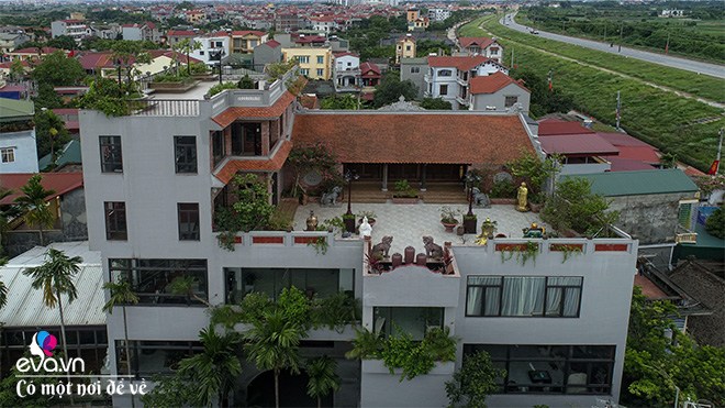 Nhà “tân cổ” trên nền biệt thự 10 tỷ ở Hà Nội, chủ thuê 5 giúp việc lau chùi - 3