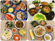 Bếp Eva - 8X khoe hơn 30 mâm cơm đẹp như của đầu bếp, bố chồng suốt ngày khen “nấu gì cũng ngon”