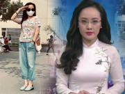 Thời trang - Đi tiêm vaccine, BTV Hoài Anh diện cây đồ bình dân mà trẻ trung hết biết