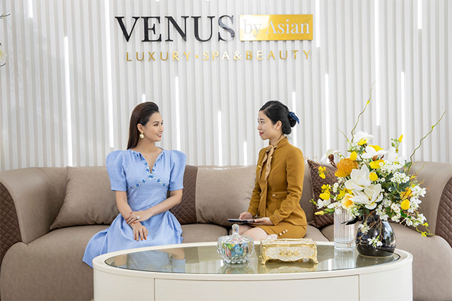 Hành trình làm đẹp của nữ diễn viên “Tình yêu và tham vọng” Lã Thanh Huyền tại Venus by Asian - 2