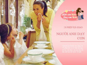 Làm mẹ - 20 phép xã giao trẻ em Anh phải học để lịch thiệp như hoàng tử công chúa