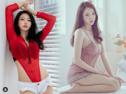 Làm đẹp - Nữ DJ Hàn Quốc đẹp như nữ thần mê diện đồ ren khoe ngực 1 mét