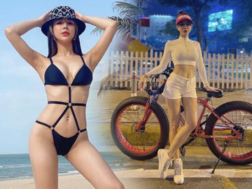 Có ai làm đẹp như Diệp Lâm Anh, mẹ 2 con vẫn diện áo ngắn khoe bụng múi đẹp mê