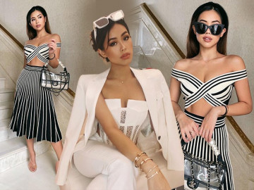 Rich-kid Tiên Nguyễn lên đồ ở nhà gây loá mắt: Khoe ngực đầy eo thon, túi hiệu cũng lu mờ