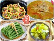 Bếp Eva - Hôm nay ăn gì: Chỉ với 80 nghìn đồng, vợ đảm nấu được 4 món tuyệt ngon, hợp thời tiết