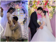 Làm vợ - MC hỏi “Chú rể muốn hôn vào đâu?”, chú rể hôn bụng cô dâu khiến quan khách bất ngờ