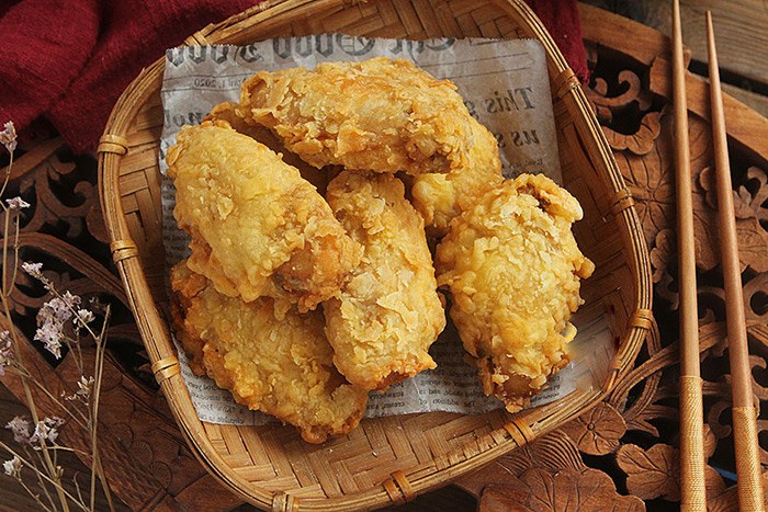 Làm cánh gà chiên xù mãi không giòn, học chiêu này món ăn ngon như kfc - 9