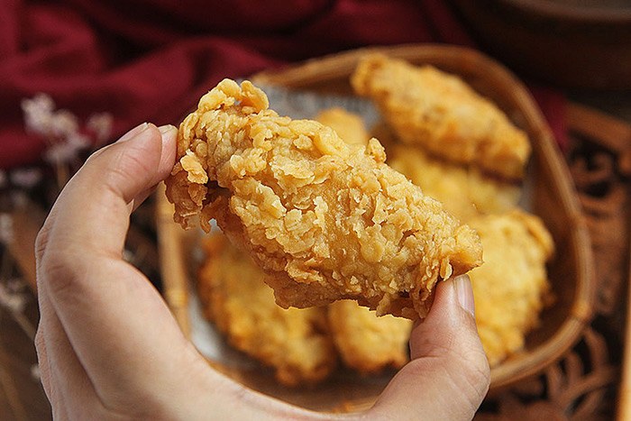 Làm cánh gà chiên xù mãi không giòn, học chiêu này món ăn ngon như kfc - 10