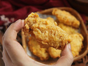 Bếp Eva - Làm cánh gà chiên xù mãi không giòn, học chiêu này món ăn ngon như kfc